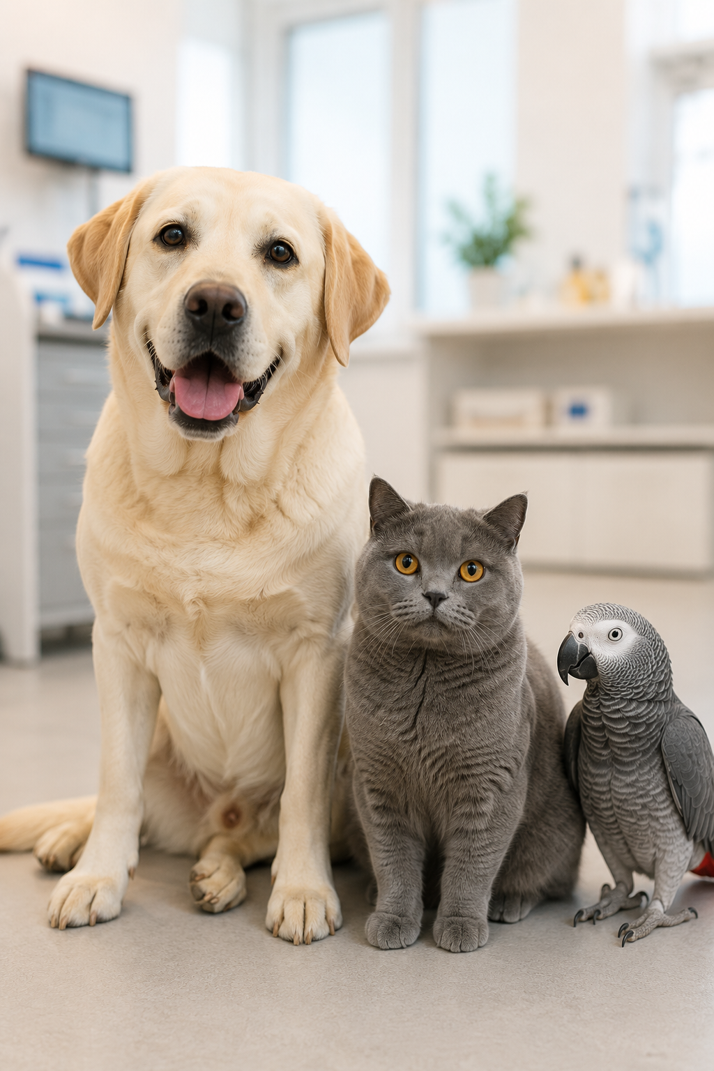 Perro, gato, conejo, ave y otras mascotas atendidas en Clínica Veterinaria San José